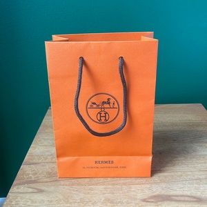 Very small Hermes shopping bag
